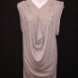 Z-21043 Shana K Light/Gray Tunic w/Studs