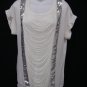 Z-21045 Shana K White Fringed Top