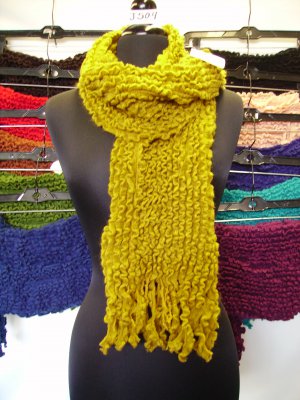 J-504 SMALL RUFFLE SCARF