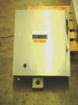 GE size 0 magnetic reversing combination starter 480v
