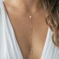Handmade Shell Pearl Pendant Necklace-Elegant Gold Stainless Steel Jewelry Gift for Women's Weddings