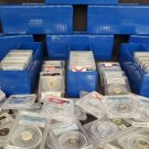 (3) PCGS 90% SILVER Proof Coins  PR69 Graded SILVER Estate Sale  3 SLAB LOT