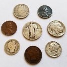Classic U.S. Coin Collection Type Set  Includes Silver! Old Estate Coin Lot