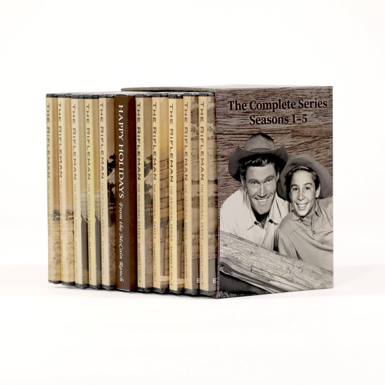 The Rifleman Holiday Complete Series 1-5 DVD Set and Rock Candy