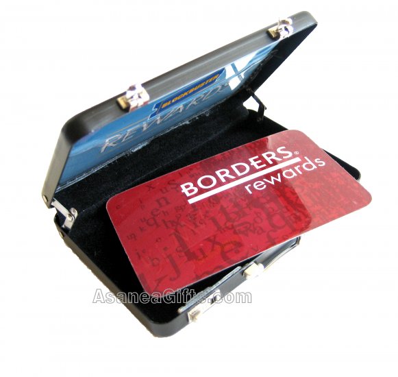 BUSINESS CARD HOLDER / MINI BRIEFCASE DESIGN PERFECT COMPANION TO