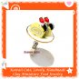 FOOD JEWELRY - HANDCRAFTED MINIATURE ROLL CAKE SLICES ON PLATE PENDANT RING ECMFJ-RG2007