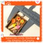 FOOD JEWELRY - HANDCRAFTED MINIATURE FOOD TRAY PENDANT NECKLACE ECMFJ-PE1001