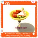 HANDCRAFTED JEWELRY - MINI SANDWICH CAKE PLATE PENDANT RING ECMFJ-RG1015