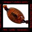 COLLECTIBLE REAL INSECT JEWELRY ORANGE COLORED SAND SCORPION BRACELET ECIC-SB2103
