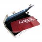 WHOLESALE DISCOUNT - BUSINESS CARD CASE / CREDIT CARD HOLDER - BRIEFCASE DESIGN SILVER (100 PCS)