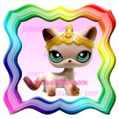 NEW ! LITTLEST PET SHOP AROUND THE WORLD LOOSE FIGURE - EGYPT SIAMESE CAT # 391