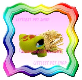 NEW ! LITTLEST PET SHOP AROUND THE WORLD LOOSE FIGURE - HAWAII TURTLE # 393