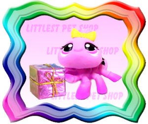 LITTLEST PET SHOP LOOSE FIGURE - HALLOWEEN PURPLE SPIDER # 430 FREE MINI TOY GIFT ! BRAND NEW