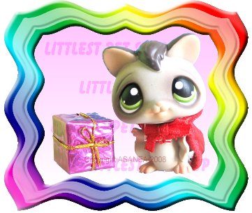 LITTLEST PET SHOP LOOSE FIGURE - HALLOWEEN SUGAR GLIDER BAT # 432 FREE MINI TOY GIFT ! BRAND NEW