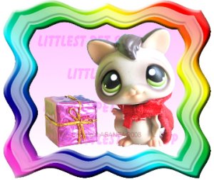 LITTLEST PET SHOP LOOSE FIGURE - HALLOWEEN SUGAR GLIDER BAT # 432 FREE MINI TOY GIFT ! BRAND NEW