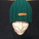 Green Blue Ribbed Hat