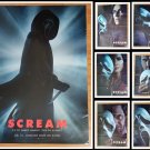 Scream 5, Lot of 7, Original Movie Poster, Teaser 2022