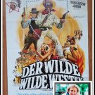 Blazing Saddles Cinema Poster, 1974, + Gene Wilder, Original Autograph