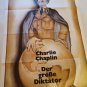 The Great Dictator, Charlie Chaplin, Cinema Poster, 1972