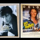 Alain Delon, Panther, Original Cinema Poster 1985 + Signed Autograph Photo