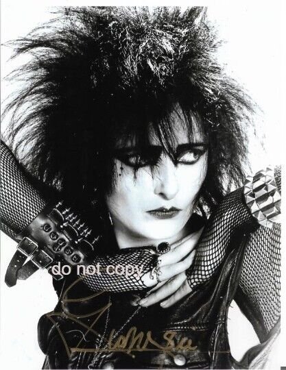 Siouxsie Sioux, Original Autograph, Guaranted Authentic, Hand Signed