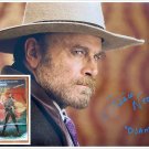 Franco Nero, Original Autograph, Coa + "Django Strikes Again" Cinema Poster 1987