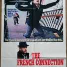 French Connection, Gene Hackman, Roy Scheider, Original Us 1-sh 1971