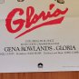 Gloria, Gena Rowlands, John Cassavetes, Cinema Poster 1980