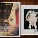 Manon 70, Catherine Deneuve, Original Cinema Poster 1968 and Signed Autograph