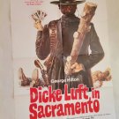 Thick Air In Sacramento, George Hilton, Cinema Poster 1975