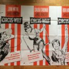 Circus World, John Wayne, Rita Hayworth, Claudia Cardinale, Movie Poster
