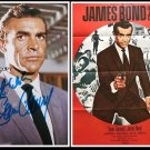 Sean Connery, James Bond 007, Dr.No, Signed Autograph Photo + Cinema Poster 80s