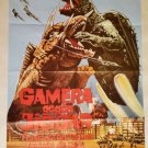 Gamera vs Jiger, Noriaki Yuasa, Tsutomu Takakuwa, Cinema Poster1972
