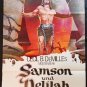 Samson and Delilah, Hedy Lamarr, Victor Mature, Cinema Poster 1972