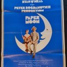 Paper Moon, Ryan O'Neal, Tatum O'Neal, Madeline Kahn, Cinema Poster 1973