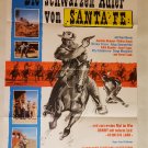 Black Eagle of Santa Fe, Brad Harris, Cinema Poster 1965