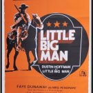 Little Big Man, Dustin Hoffman, Faye Dunaway, Movie Theatre Poster, 1970