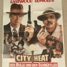 City Heat, Clint Eastwood, Burt Reynolds, Movie Poster 1985