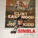 Joe Kidd, Sinola, Clint Eastwood, Cinema Poster 1972