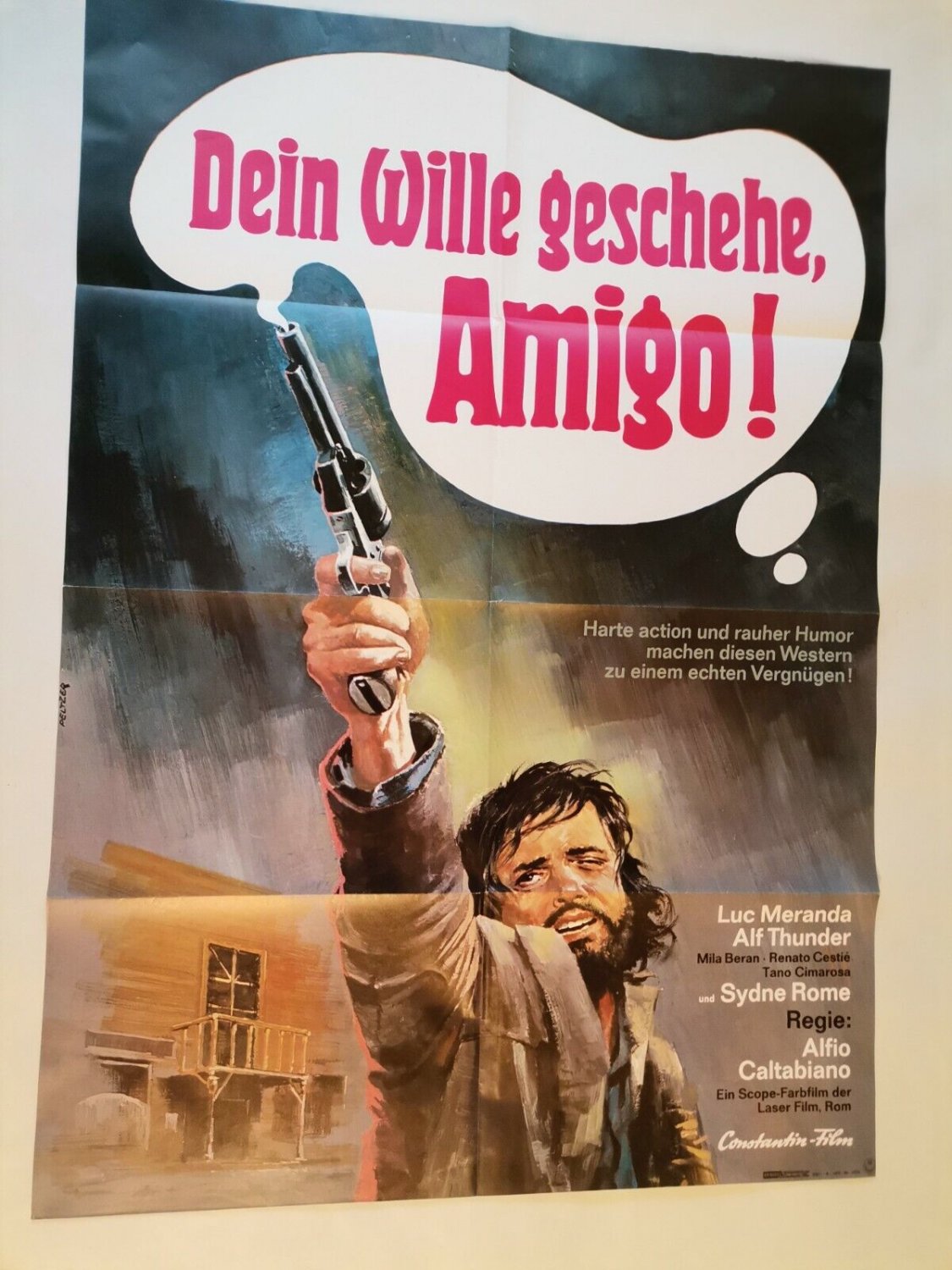 Therefore it is, Luc Merenda, Movie Poster, 1973