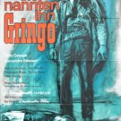 Man Called Gringo, Götz George, Alexandra Stewart, Cinema Poster 1965