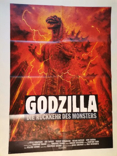 The Return of Godzilla, Keiju Kobayashi, Cinema Poster 1984