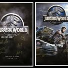 Jurassic World, Chris Pratt and Cast Signed. 2x Reprint Autograph Photo