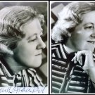 Miss Marple, Margaret Rutherford, Agatha Christie, Reprint Autograph Photo