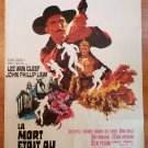 Death Rides a Horse, Lee Van Cleef, John Phillip Law, Movie Poster France 1967