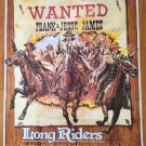 The Long Riders, David Carradine, Stacy Keach, Movie Poster 1980, 46x33 inch