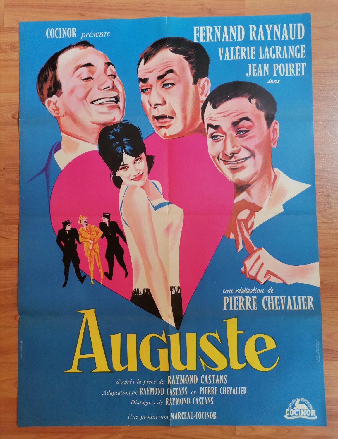 Kolka My Friend, Auguste, Fernand R., Val&Atilde;&copy;rie L., Frenc Movie Poster 1961