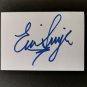 Erik Singer, Original Hand Signed Autograph on Paper