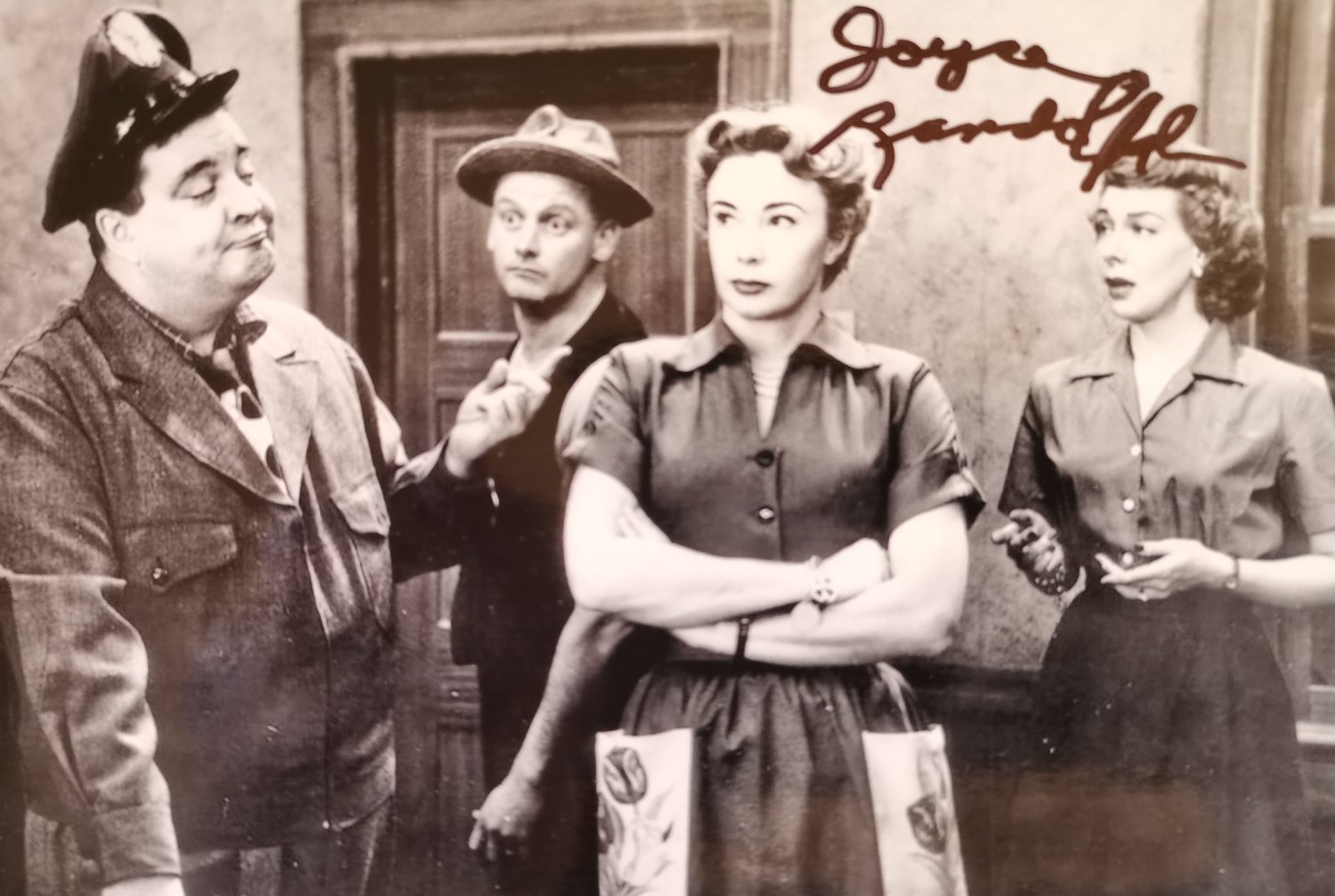 Joyce Randolph, Buck Rogers, Signed Autograph Photo