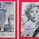 Shirley Temple, Little Miss Broadway, Reprint Autograph Photo, Lot of 2